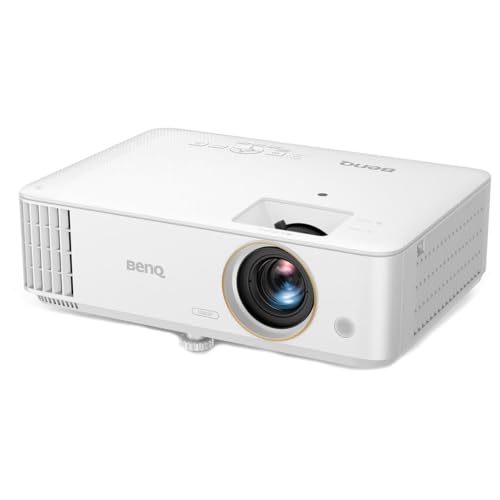 Image of BenQ TH685P 1080p Gaming Projector HDMI 4K Supported, 120hz Refresh Rate 3500 Lumens, 8.3ms Low Latency, Enhanced Game Mode, Auto Keystone, Built-in Speak, 3 Year Industry Leading Warranty