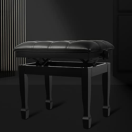TEmkin Tabouret de Piano Banc de Piano de Luxe réglable Tabouret de Clavier Simple avec Coussin en Cuir épais Tabouret de Piano Confortable en Bois Assemblage Facile - Les Beatles, Paul McCartney, John Lennon, RIngo Starr, George Harrison TEmkin Tabouret de Piano Banc de Piano de Luxe réglable Tabouret de Clavier Simple avec Coussin en Cuir épais Tabouret de Piano Confortable en Bois Assemblage Facile – Image 8
