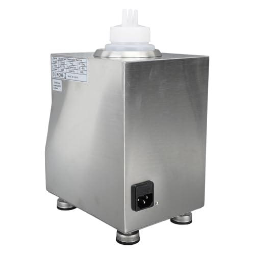 Calentador de salsa Haofy 650ML 160W control de temperatura acero inoxidable miniatura 6