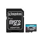 Kingston 128GB Canvas Go Plus microSD Card | Up to 200MB/s | Class 10, UHS-I, U3, V30, A2 | SDCG4/128GB