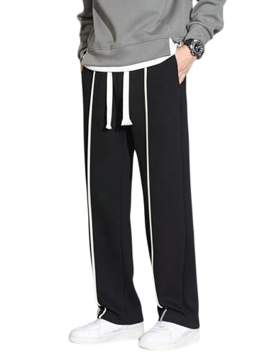 GRECIILOOKS Men's Loose Mid Rise Casual Trousers Pants | Regular | Sports Stylish Treck Pant | Sweatpants (Available in Plus Size and Combo Pack of 2)