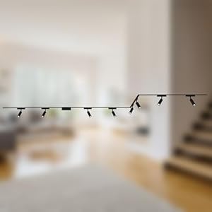 Briloner Luxtrail Komplettset mit 8 LED Spots