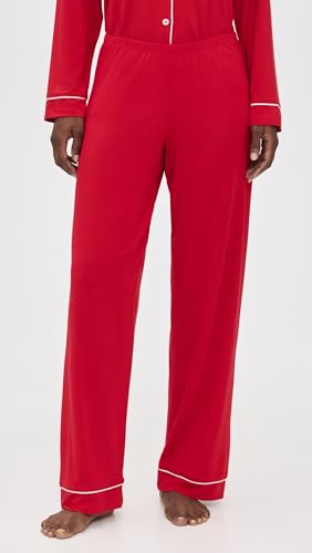 Image of Eberjey Gisele Classic Women's Pajama Set | Long Sleeve Shirt + Long Pants