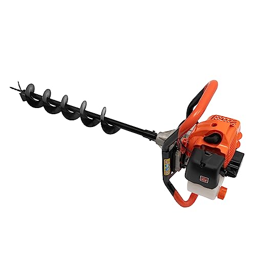 Wbgang BSQ7Q 2-Stroke 52Cc Earth Auger Gas Powered One Man Post Hole Digger Machine&Bit Lock 1 X Auger Post Hole Digger thumb #3