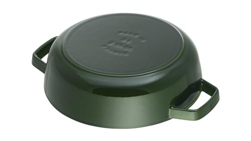 STAUB-40511-478-0-Cast-Iron-Chistera-28-cm-Basil-Green