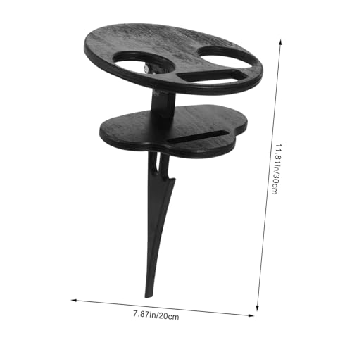 Table de rangement pour extérieur et pique-nique pliable en bois