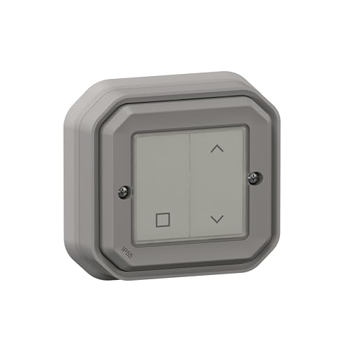 Interrupteur de volet roulant connecté Legrand Plexo pour automatiser sans travaux