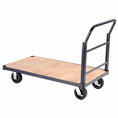 Carretilla con plataforma plana 2000 lb 43.31 x 30 x 38 miniatura 1
