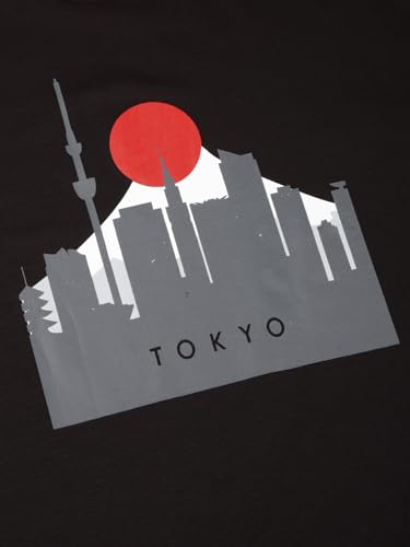 Image of Thomas Scott Men Oversized Fit Graphic Printed Tshirt