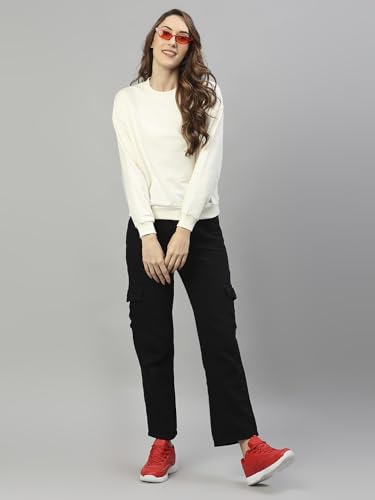 Image of HIGH Star Women's Fleece Printed Long Sleeves Sweatshirt