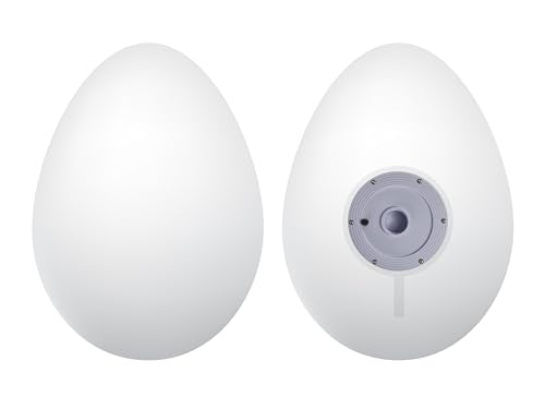 BEPER P207ILO241 Lampa ogrodowa LED RGB zasilana energią słoneczną – automatyczna lampa solarna do użytku zewnętrznego IP44, dekoracyjna lampa w kształcie kamienia lub kuli.