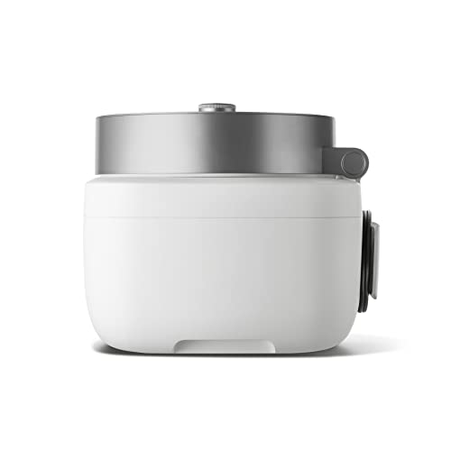 BALMUDA-K08A-BK-BALMUDA-The-Gohan-Balmuda-The-Gohan-3-Cups-electric-rice-cooker-100V-only-2022-Model-Japan-Import-White
