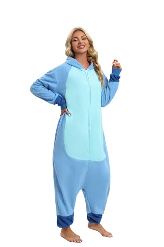 Nestoto Pijamas de Animales Disfraces de Cosplay para Adultos One Piece,LTY1-B,M