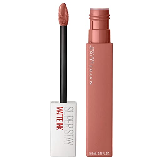 Image of Maybelline New York Liquid Matte Lipstick, Long Lasting, 16hr Wear, Superstay Matte Ink, 65 Seductress, 5ml