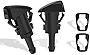 2 PCS Front Windshield Washer Nozzles, Washer Spray Jet Kit Fit for Chrysler, Dodge, Replaces OEM #: 4805742AB / 5113049AA / 55077460AA / 5303833AA / 5116079AA
