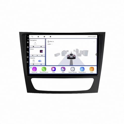 Navegador por satélite Mercedes Clase E W211 GPS camión con mapas Europa 2002-2010