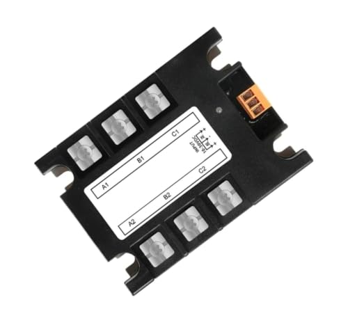 Relais statique triphasé DC-AC 80A JGX3-ZF80DA pour commande de chauffage et moteur