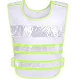 POSEDWRA Reflektierende Weste Konstruktion Atmungsaktive Weste Verkehrsschutz Sicherheitskleidung Hygiene Nacht Reflektierende Kleidung