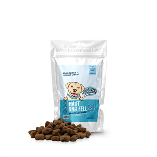Sollis Hundesnack | Hundeleckerli | Snacks für Haut und Fell 70 g Cover