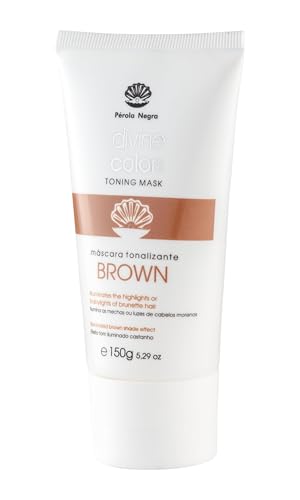 PÉROLA NEGRA Divine Colors Toning Mask Brown miniatura 2