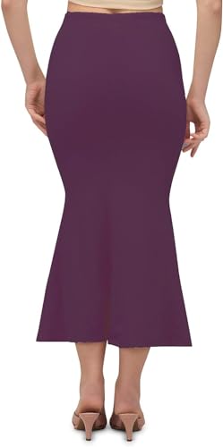Image of Women's Perfect Curvy Look Saree Shapewear (Fish Baby Pink 2XL S90)