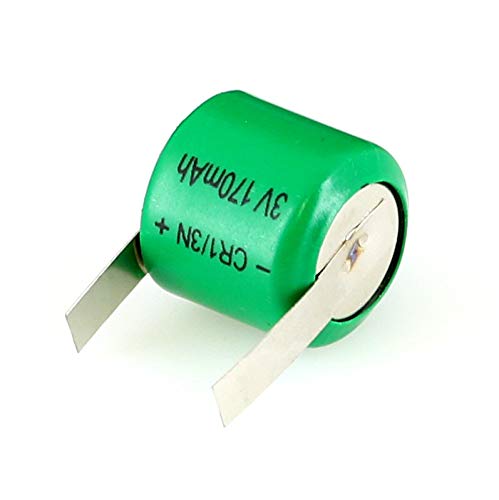 Batería de litio CMOS 3V 170mAh Exell con lengüetas miniatura 3