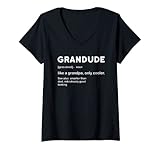 Photo Gallery donna divertente nonno nonno grandude fresco compleannoregalo nonno maglietta con collo a v Photo Gallery donna divertente nonno nonno grandude fresco compleannoregalo nonno maglietta con collo a v