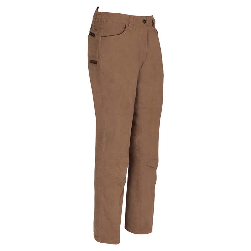 PERCUSSION Pantalone Caldo RAMBOUILLET Donna Originale, cachi., 42