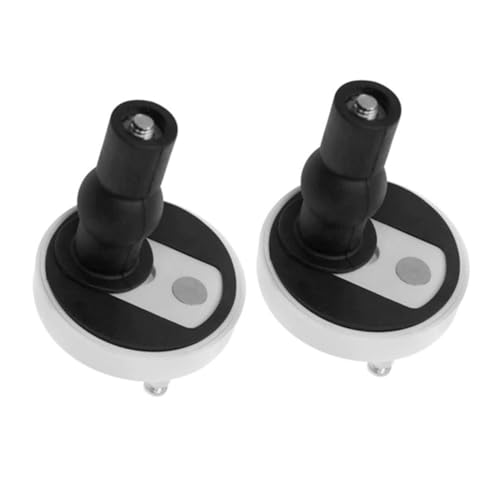 ULTECHNOVO 2 Piezas Tornillos de Fijación para Asiento de Inodoro Kit de Reparación con Bisagras de Liberación Rápida Tornillos Resistentes Antideslizantes para y Reemplazo Estándar Americano