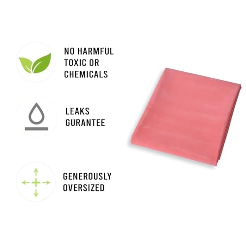 Protège-matelas en caoutchouc imperméable alèse lavable lit hôpital et bébé x2 - 2