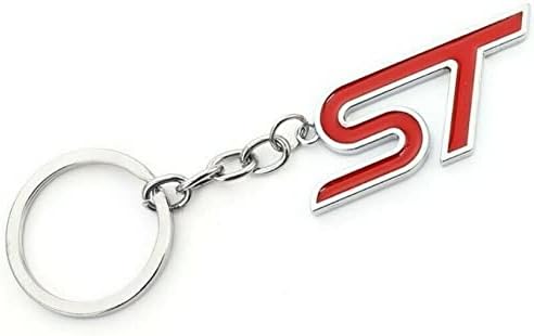 Ford Fiesta Focus ST Keyring Metal Key Ring ST Line Keychain Gift