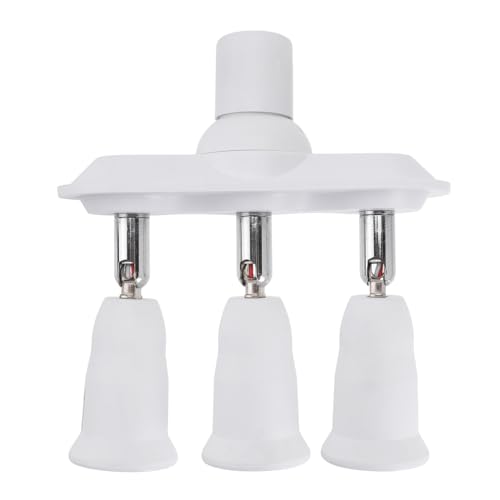 Veemoon ランプホルダー 口変換ソケット 電球ソケット対応 コンパクト設計 滑らかな表面で手に優しい 家用照明アクセサリー キッチン カフ