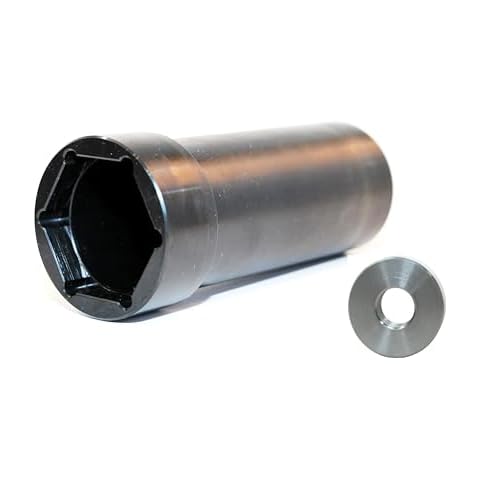 1 7/8" Main Shaft Pulley Socket Tool, Mainshaft Sprocket Wrench Lock Nut Socket Removal Tool for Harley-Davidson Big Twins Engine 1936-2006 & Twin Cam Cover