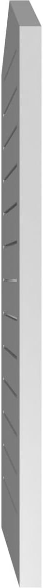 GVSPE16X4202SF-06 Peaked Top Brickmould Frame, Primed Tan Signature Series Surface Mount Gable Vents, 16-in. W x 42-in. H, Unfinished