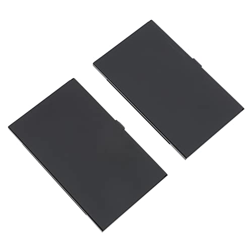Mipcase 2pcs Card Storage Case Shockproof Memory Card Holder for Photography Organize Protect Black