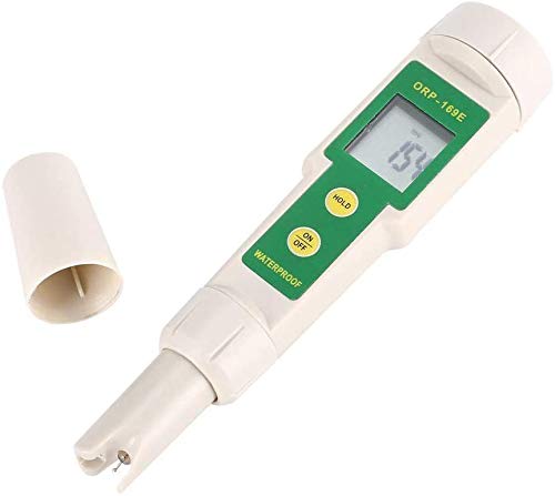 FLOX ORP Tester, Pen Type 169E Redox ORP Meter Water Quality Potentiometer Monitor for Testing Water Conditioning, Reverse Osmosis, Cooling Towers
