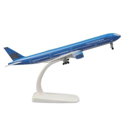 Réplica B777 de metal Planetoy avión de 20 cm a escala 1:400 para decorar despachos y salas