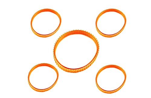 225007-7 Planer Drive Belt Compatible With Makita 1900B 1923B KP0800 KP0800K KP0800KX KP0810 LXPK01 LXPK01Z1 LXPK01Z Poly V Belt 5PCS