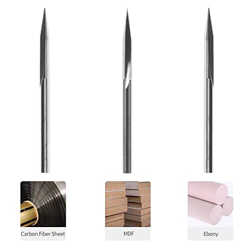 Image of Snapmaker Straight Groove V- bits Accessories for 3D Printer