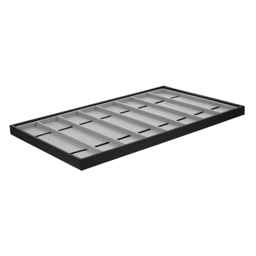NOLITOY Watch Display Tray Slot Organizer for Retail Home Use Protective Case for Watches Neat Storage for Men Accessories for Exhibitions Boutiques