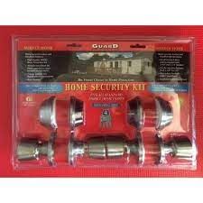 Mobile Home Entry Lockset. Door Lock & Deadbolt. Stainless Steel Keyed Alike 2 pack