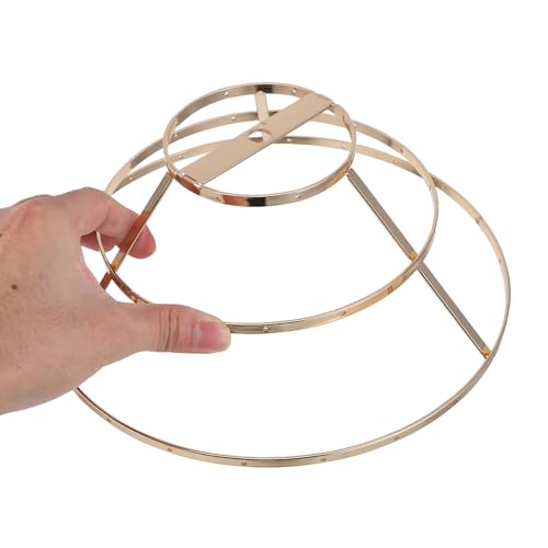 Cadre suspendu en fer doré Uonlytech pour lampe DIY