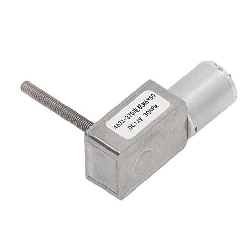 Moteur à engrenages pour ouvre-fenêtre électrique DC 12V avec axe fileté long M6