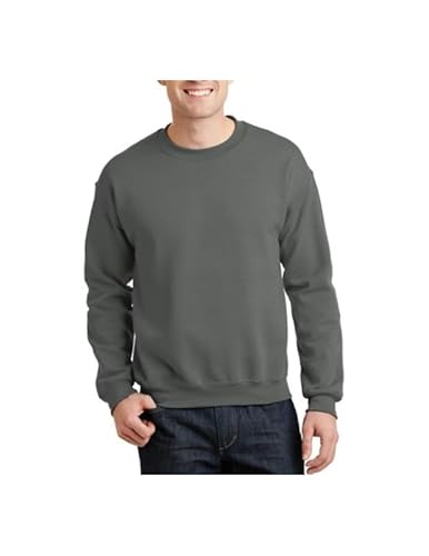 Gildan Felpa girocollo in pile da uomo, stile G18000, confezione