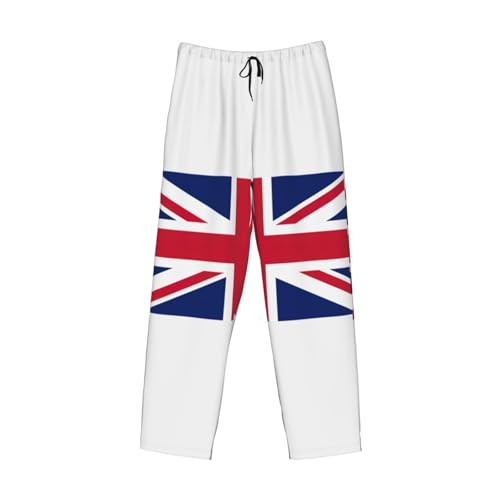 British flag print Pajama Pants Men PJS Pants Mens Pajama Pant Elastic Waistband Sleep Pajama Pant Sleepwear4