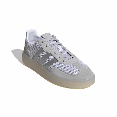 Image of adidas Men's Barreda Decode, White /Silver Metallic /Grey, 4.5