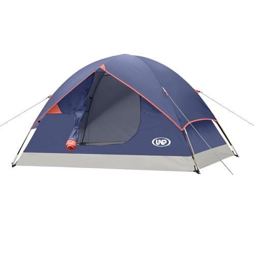 unp Camping Tent 2/3/4/6 Person Dome Tent, Easy to Set Up for Camping, Lightweight Camping Tent, Portable Camping Tent for Outdoor and Backpacking Beaches