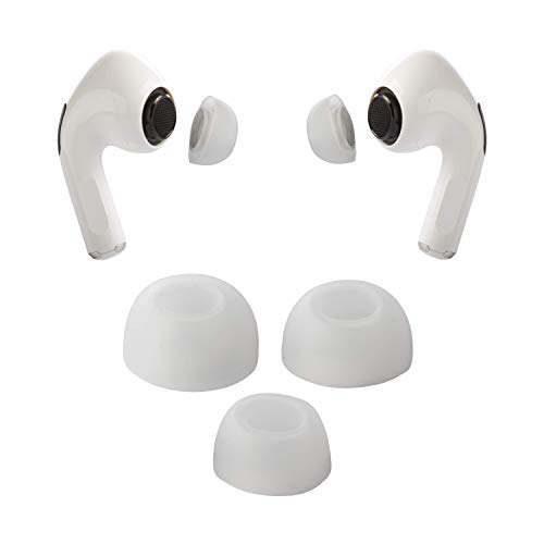 Xcessor (S 3 works(6 Pcs) Small Size Silicone Earbuds Replacement Earbuds for Airpods Pro Clear, Transparent/Green - Image 4