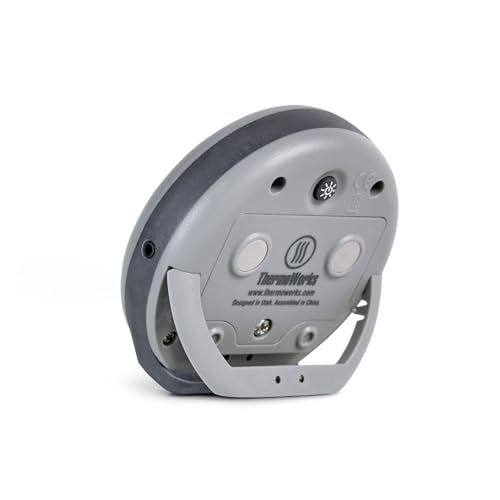 ThermoWorks DOT — Chefs’ Favorite Simple Alarm Thermometer - Dove Grey