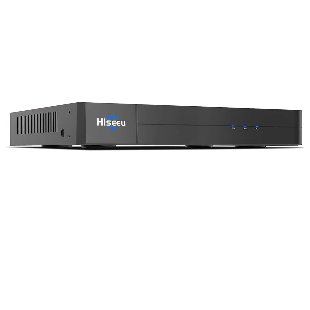Hiseeu3K Lite DVR 16 Channel Security Digital Video Recorder Advanced CCTV DVR for Security Camera,AHD/TVI/CVI/CVBS/IPC 5 in 1 Hybrid,Remote Access,No Monthly Fee(No Hard Drive)